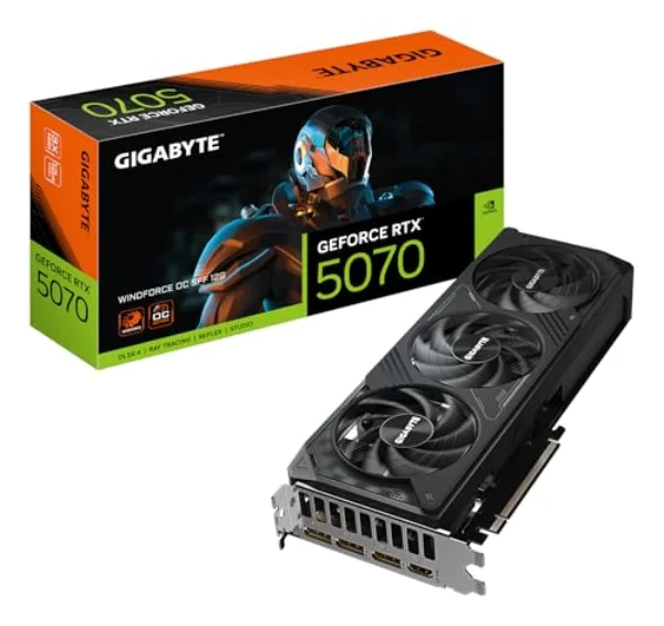Gigabyte RTX 5070 WINDFORCE SFF 12G — Gigabyte